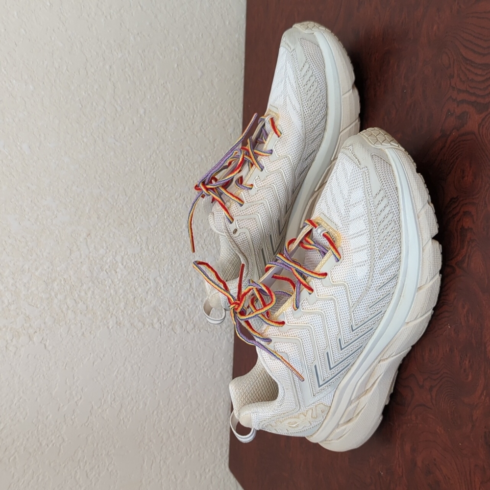 Hoka x Outdoor Voices Clifton running shoes